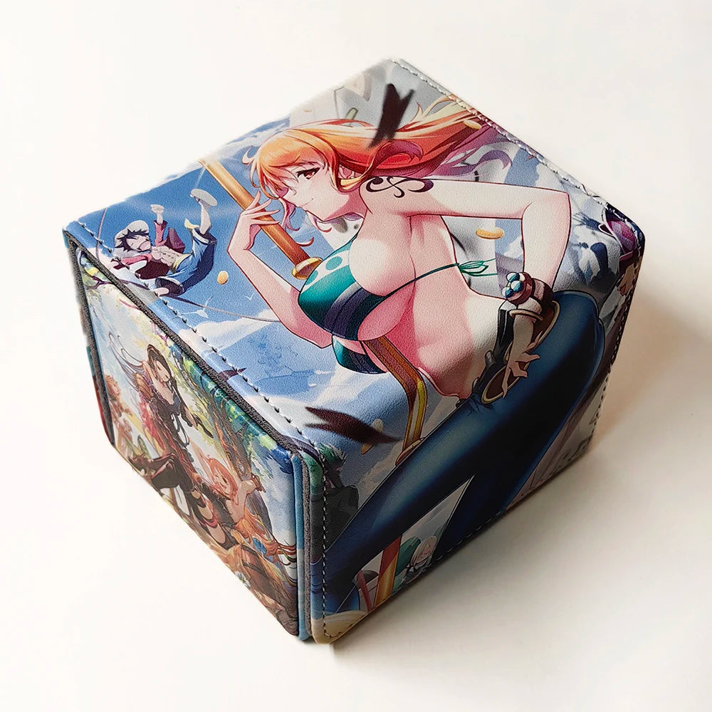 OPCG One Piece Card Deck Storage Box WSPPTCG Yamato Nami Commander Deck Box Mtg Card Carrying Organiser Case Trading for Sleeves