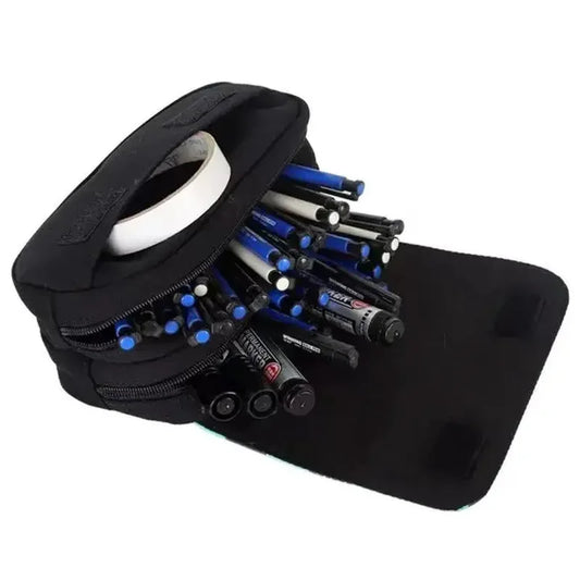 Kpop Demon Hunters Fully Printed Flap Pen Bag Stationery Box Pencil Case Primary and Secondary School Student School Bag Cartoon