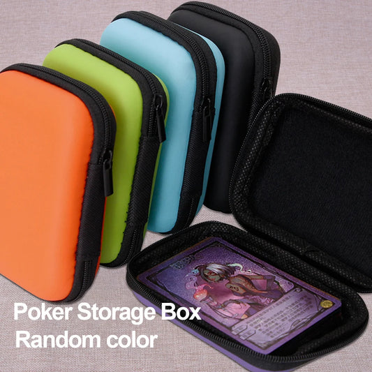 Playing Card Box Convenient Trading Card Travel Case Waterproof Playing Card Storage Case Versatile Applications for Party Game