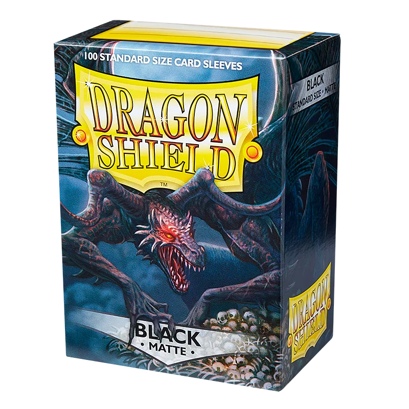 66X91mm 100 PCS/BOX Colorful Matte Cards Sleeves Dragon Shield Cards Cover Cards Protector for PKM/Star Reals Board Games