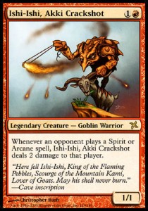 Ishi-Ishi, Akki Crackshot⁣ - Betrayers of Kamigawa⁣ (Rare)⁣ [110]