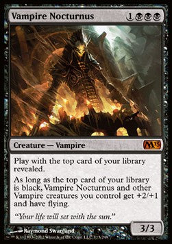 Vampire Nocturnus⁣ - Magic 2013⁣ (Mythic)⁣ [113]