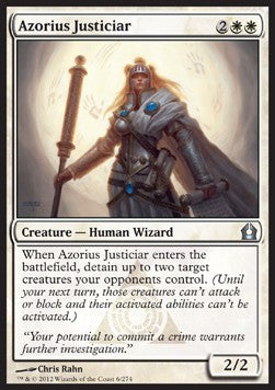 Azorius Justiciar⁣ - Return to Ravnica⁣ (Uncommon)⁣ [6]