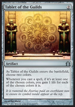 Tablet of the Guilds⁣ - Return to Ravnica⁣ (Uncommon)⁣ [235]