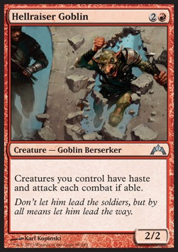 Hellraiser Goblin⁣ - Gatecrash⁣ (Uncommon)⁣ [95]