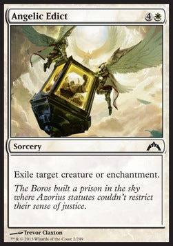 Angelic Edict⁣ - Gatecrash⁣ (Common)⁣ [2]