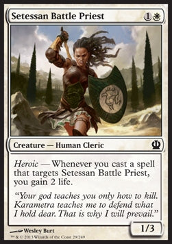 Setessan Battle Priest⁣ - Theros⁣ (Common)⁣ [29]