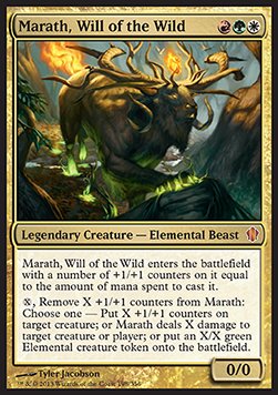 Marath, Will of the Wild (V.1)⁣ - Commander 2013⁣ (Mythic)⁣ [198]