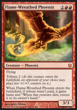 Flame-Wreathed Phoenix⁣ - Born of the Gods⁣ (Mythic)⁣ [97]
