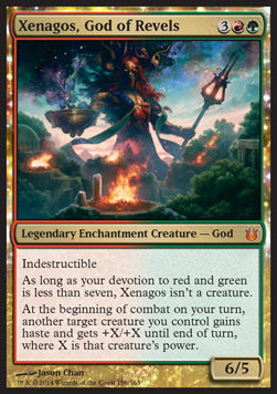 Xenagos, God of Revels⁣ - Born of the Gods⁣ (Mythic)⁣ [156]