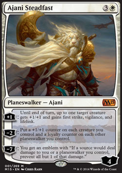 Ajani Steadfast⁣ - Magic 2015⁣ (Mythic)⁣ [1]