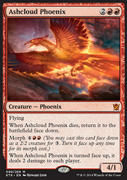 Ashcloud Phoenix⁣ - Khans of Tarkir⁣ (Mythic)⁣ [99]