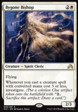 Bygone Bishop⁣ - Shadows over Innistrad⁣ (Rare)⁣ [8]