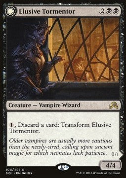 Elusive Tormentor / Insidious Mist⁣ - Shadows over Innistrad⁣ (Rare)⁣ [108]