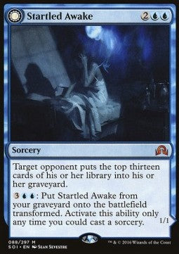 Startled Awake / Persistent Nightmare⁣ - Shadows over Innistrad⁣ (Mythic)⁣ [88]