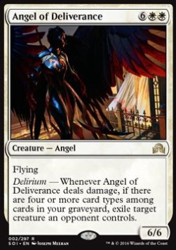 Angel of Deliverance⁣ - Shadows over Innistrad⁣ (Rare)⁣ [2]
