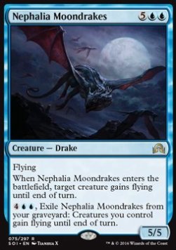 Nephalia Moondrakes⁣ - Shadows over Innistrad⁣ (Rare)⁣ [75]