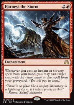 Harness the Storm⁣ - Shadows over Innistrad⁣ (Rare)⁣ [163]