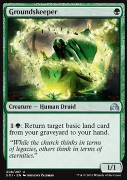 Groundskeeper⁣ - Shadows over Innistrad⁣ (Uncommon)⁣ [208]