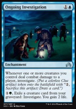 Ongoing Investigation⁣ - Shadows over Innistrad⁣ (Uncommon)⁣ [77]