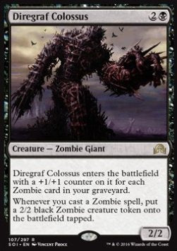 Diregraf Colossus⁣ - Shadows over Innistrad⁣ (Rare)⁣ [107]
