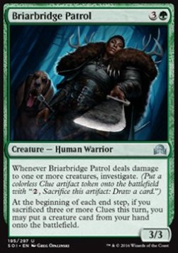 Briarbridge Patrol⁣ - Shadows over Innistrad⁣ (Uncommon)⁣ [195]