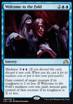 Welcome to the Fold⁣ - Shadows over Innistrad⁣ (Rare)⁣ [96]