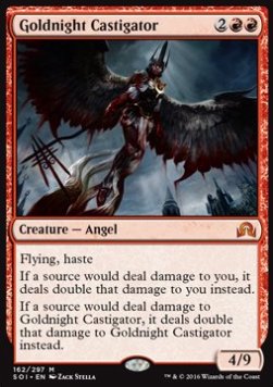 Goldnight Castigator⁣ - Shadows over Innistrad⁣ (Mythic)⁣ [162]