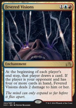 Fevered Visions⁣ - Shadows over Innistrad⁣ (Rare)⁣ [244]