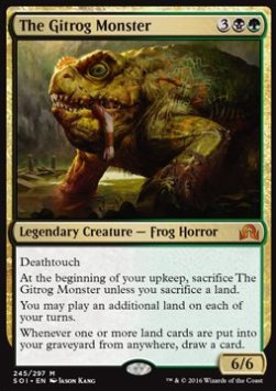 The Gitrog Monster⁣ - Shadows over Innistrad⁣ (Mythic)⁣ [245]