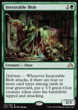 Inexorable Blob⁣ - Shadows over Innistrad⁣ (Rare)⁣ [212]