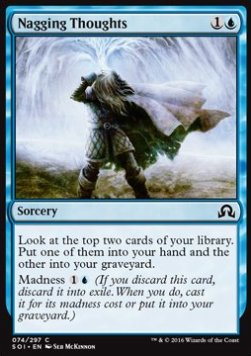 Nagging Thoughts⁣ - Shadows over Innistrad⁣ (Common)⁣ [74]