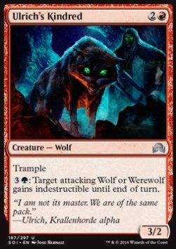 Ulrich's Kindred⁣ - Shadows over Innistrad⁣ (Uncommon)⁣ [187]