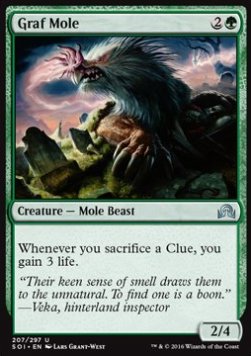 Graf Mole⁣ - Shadows over Innistrad⁣ (Uncommon)⁣ [207]