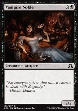 Vampire Noble⁣ - Shadows over Innistrad⁣ (Common)⁣ [143]