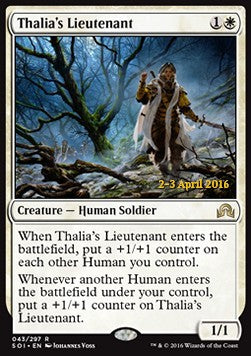 Thalia's Lieutenant⁣ - Shadows over Innistrad: Promos⁣ (Rare)⁣ [43]