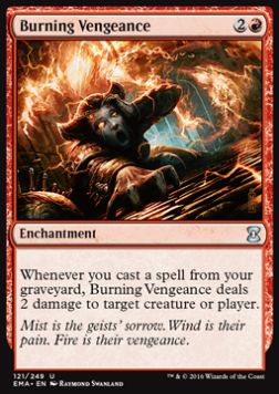 Burning Vengeance⁣ - Eternal Masters⁣ (Uncommon)⁣ [121]