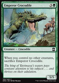Emperor Crocodile⁣ - Eternal Masters⁣ (Common)⁣ [165]