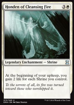 Honden of Cleansing Fire⁣ - Eternal Masters⁣ (Uncommon)⁣ [13]