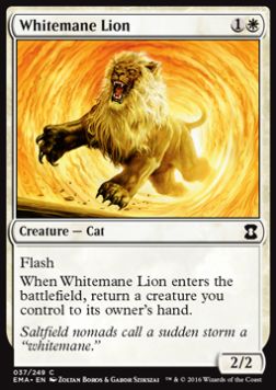 Whitemane Lion⁣ - Eternal Masters⁣ (Common)⁣ [37]