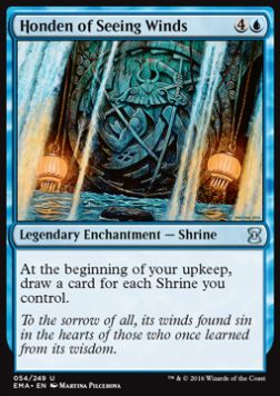 Honden of Seeing Winds⁣ - Eternal Masters⁣ (Uncommon)⁣ [54]