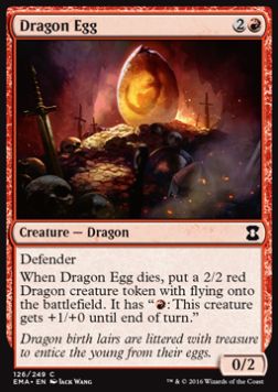 Dragon Egg⁣ - Eternal Masters⁣ (Common)⁣ [126]