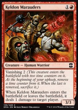 Keldon Marauders⁣ - Eternal Masters⁣ (Common)⁣ [136]