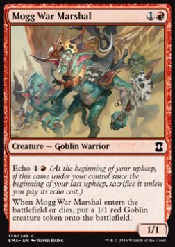 Mogg War Marshal⁣ - Eternal Masters⁣ (Common)⁣ [139]