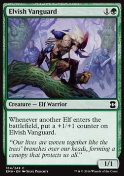 Elvish Vanguard⁣ - Eternal Masters⁣ (Common)⁣ [164]