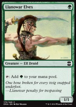 Llanowar Elves⁣ - Eternal Masters⁣ (Common)⁣ [175]