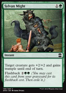 Sylvan Might⁣ - Eternal Masters⁣ (Common)⁣ [188]