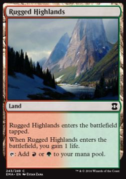 Rugged Highlands⁣ - Eternal Masters⁣ (Common)⁣ [243]