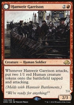 Hanweir Garrison / Hanweir, the Writhing Township⁣ - Eldritch Moon⁣ (Rare)⁣ [130]
