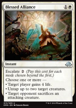 Blessed Alliance⁣ - Eldritch Moon⁣ (Uncommon)⁣ [13]